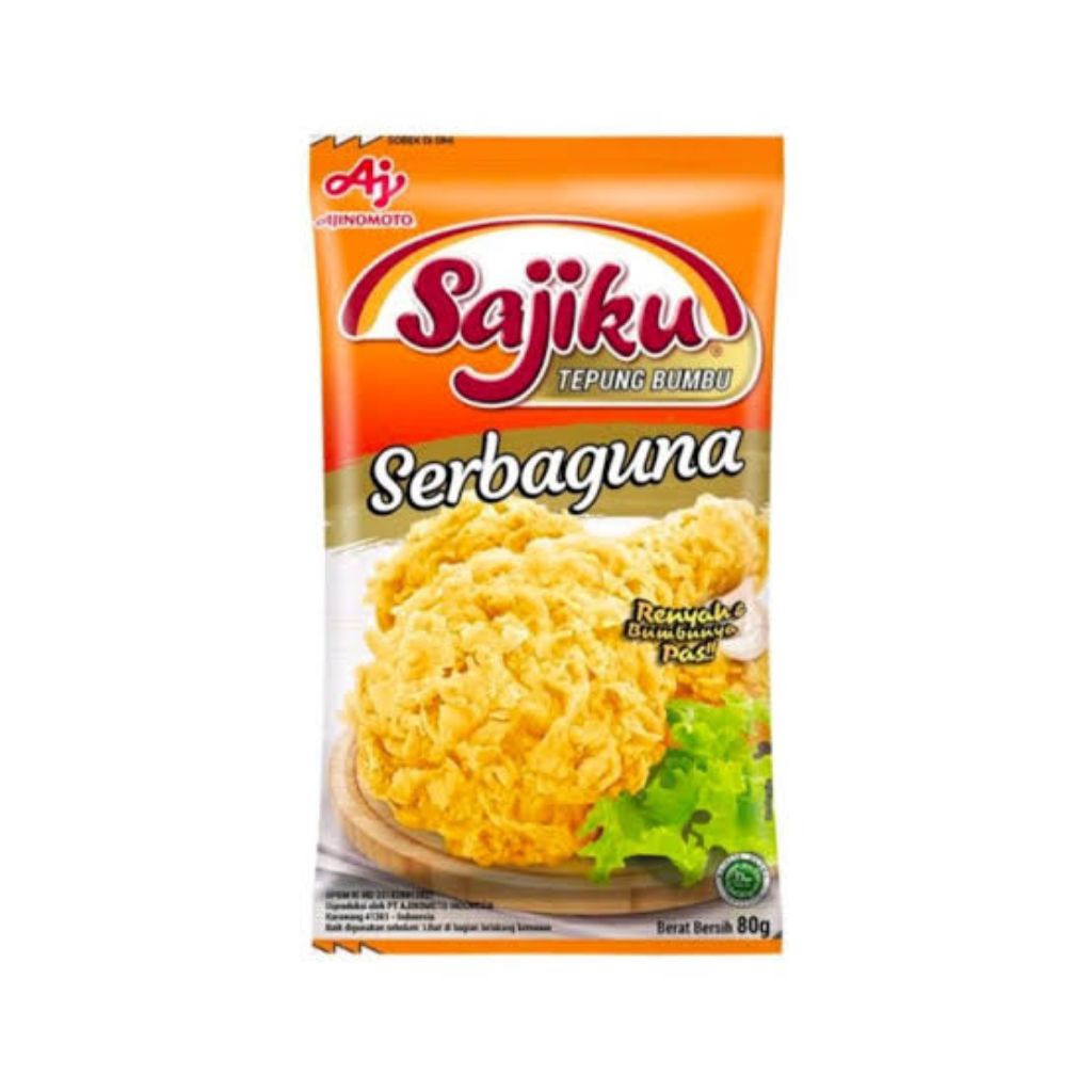 

SAJIKU TEPUNG SERBAGUNA & BAKWAN 70GR