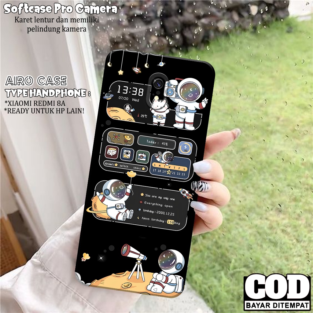 Case Xiaomi Redmi 8A - Softcase Xiaomi Redmi 8A - Fashion Case ASTRONOD - Casing Xiaomi Redmi 8A - S