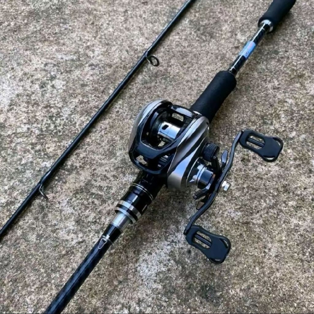 set joran(Zorro)size 1.8m carbon Hollow&reel bc silver Black(cliker)