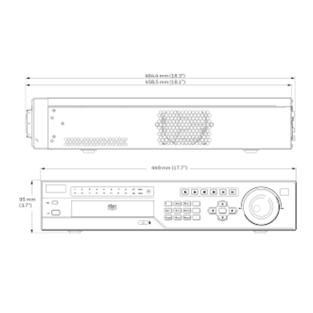 CCTV NVR Honeywell HEN16304