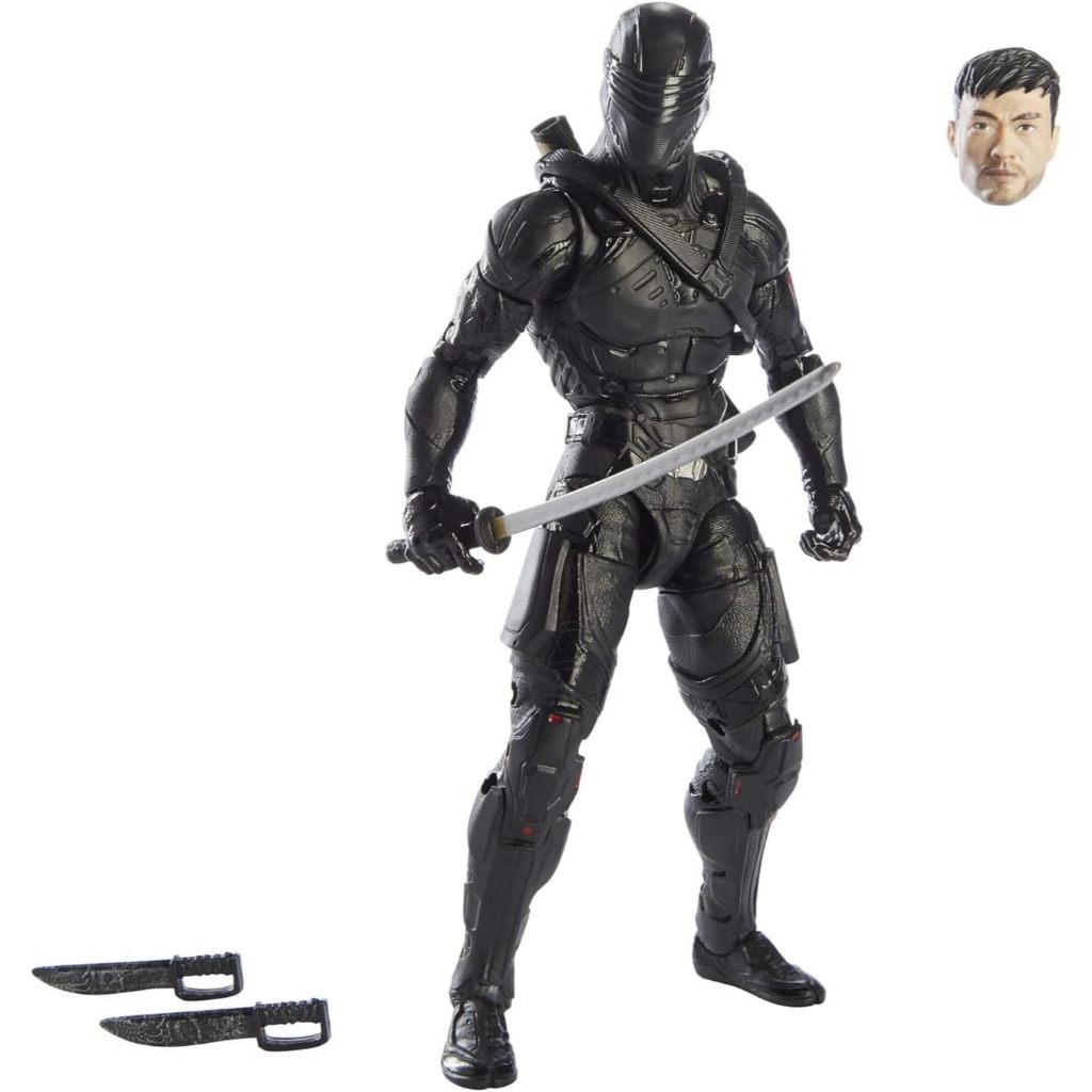 SERI IKLAN HASBRO G.I. JOE: FIGUR AKSI SNAKE EYES G.I. JOE ORIGINS 16, MAINAN SKALA 6 INCI PREMIUM
