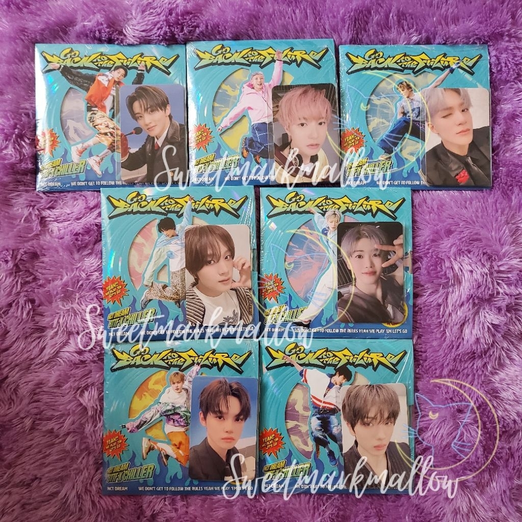 READY STOCK NCT DREAM DIGIPACK SEALED GO BACK TO THE FUTURE GBTTF WITH OR WITHOUT POB MUMO
