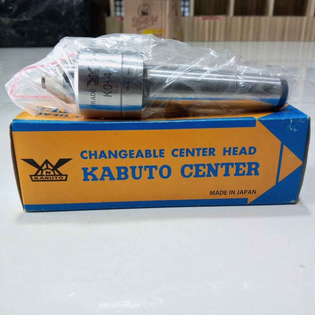 Live center MT4 Kabuto Original Japan Center Bubut MT4 KABUTO Japan Baru