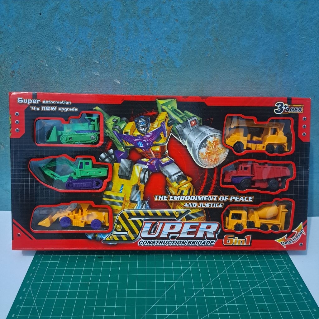 Transformers Combiner Constructicon Devastator G1 Bootleg