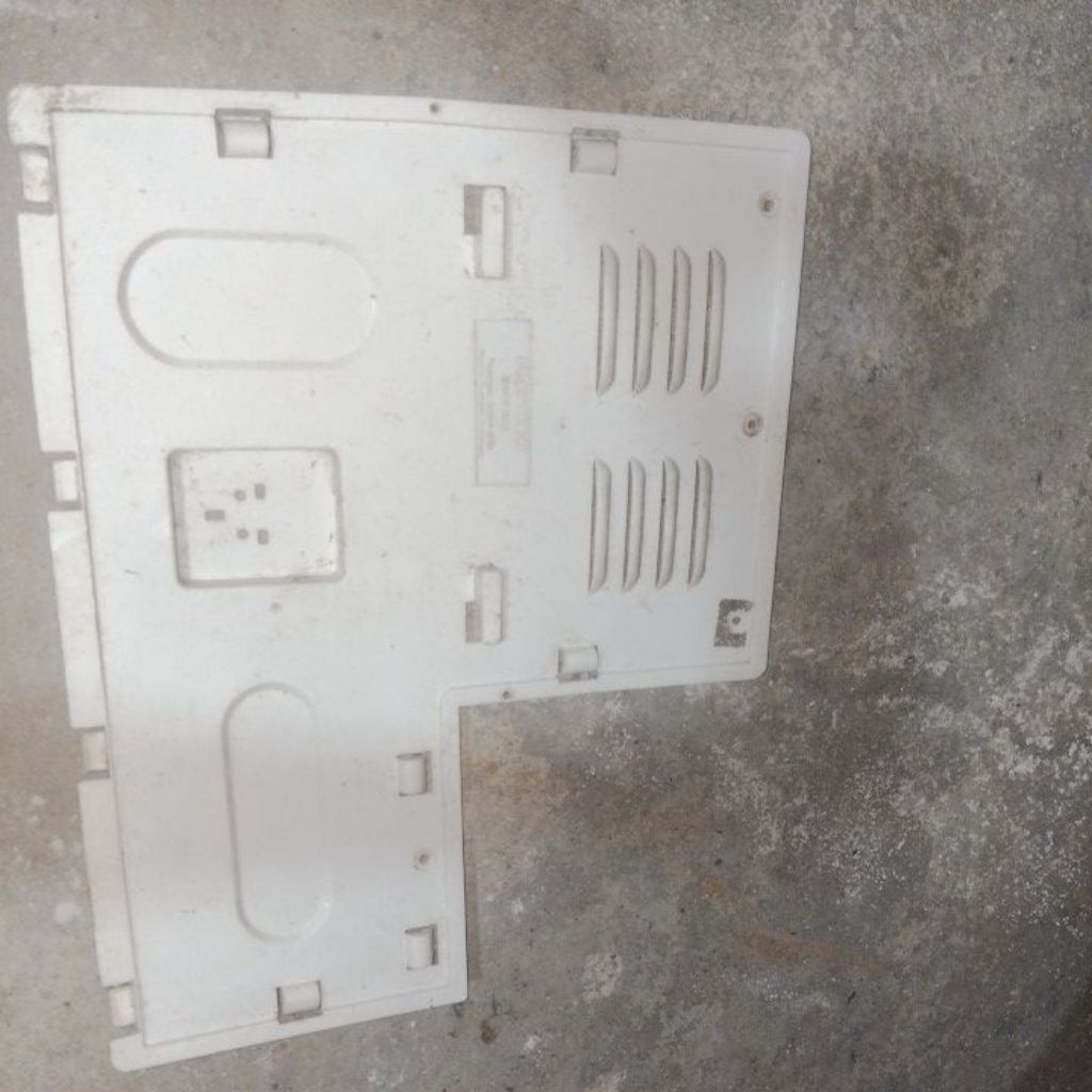 tutup belakang mesin cuci politron. shap. sanken. panasonik. 2tabung