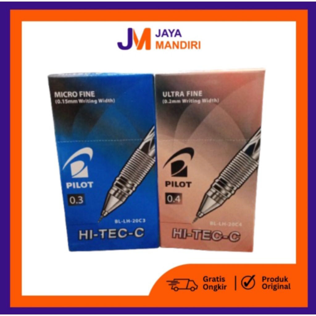 

(1Pcs) Pilot Hi-Tec-C Pen 0.3 & 0.4