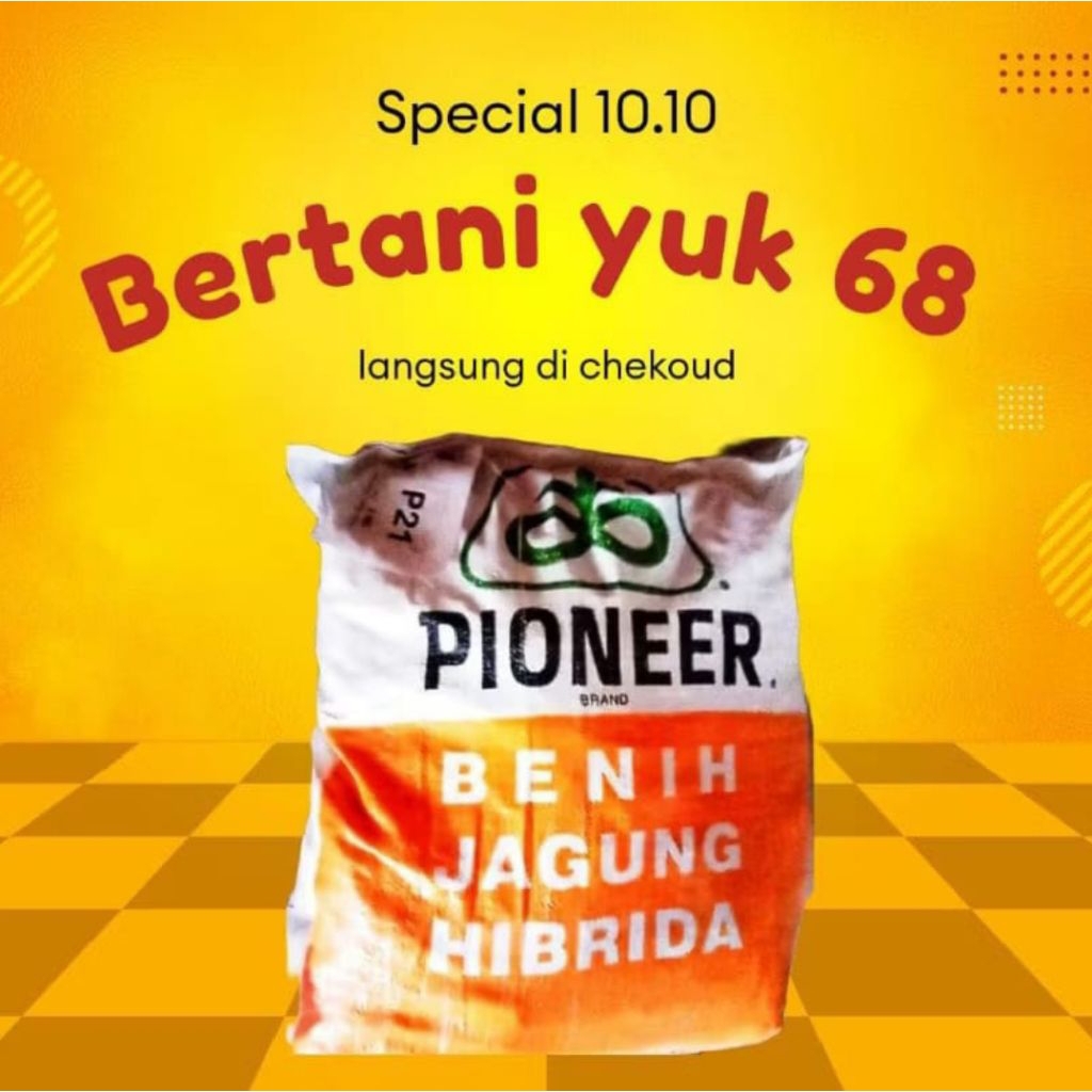 Benih jagung Pioneer p21 kemasan 1kg