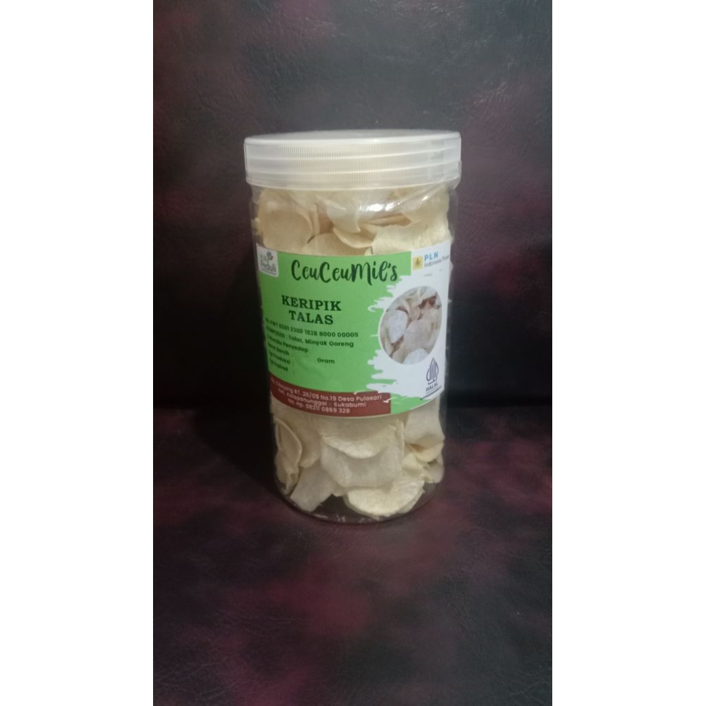 

Keripik Talas Jar 1000ml