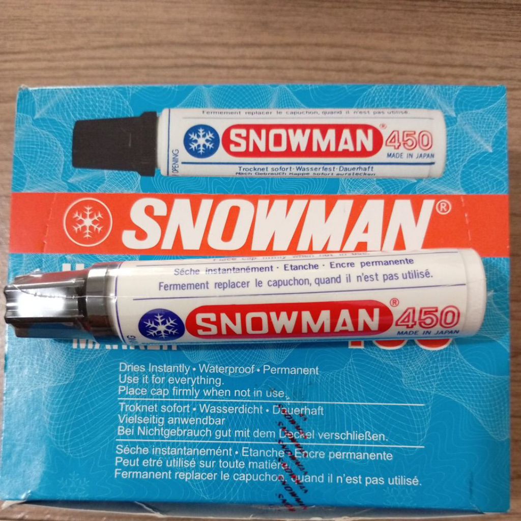 

SNOWMAN JUMBO MARKER 450