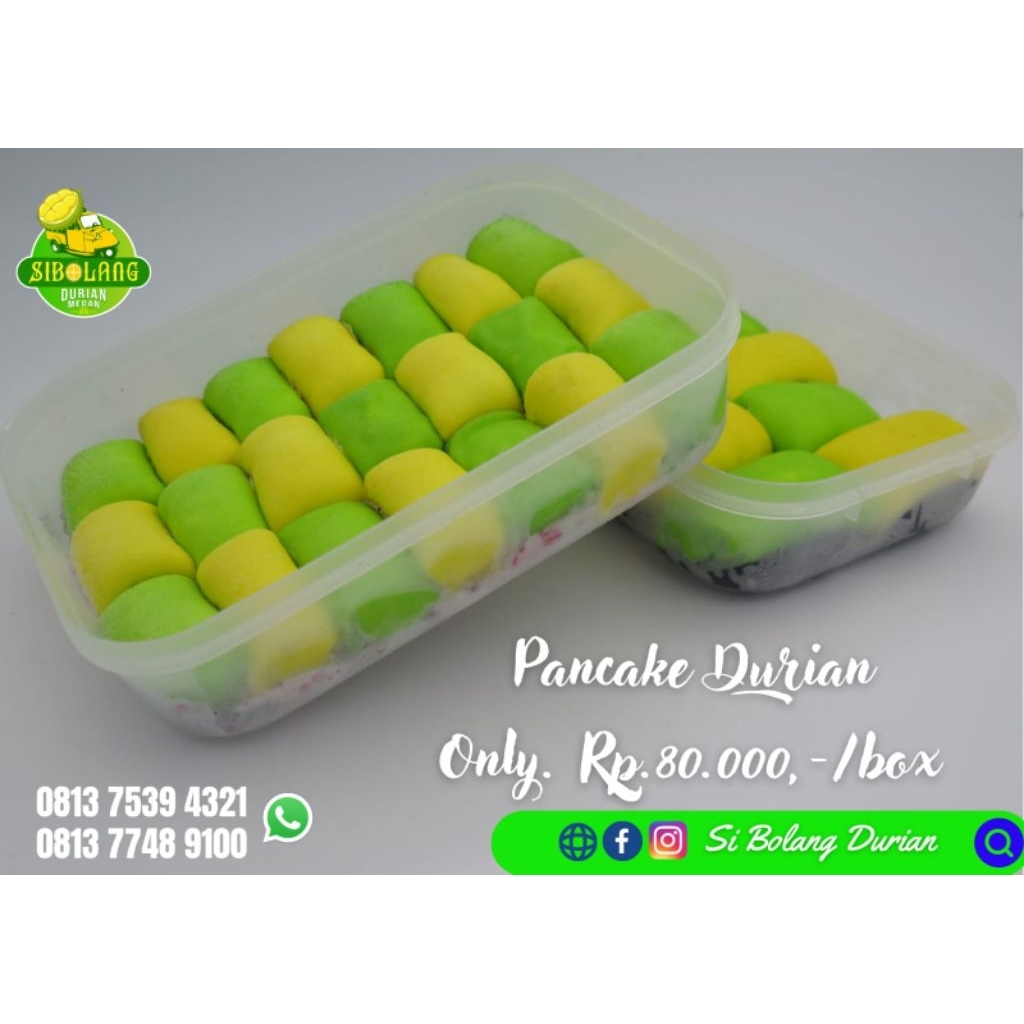 

Pancake Durian Frozen isi 10/21