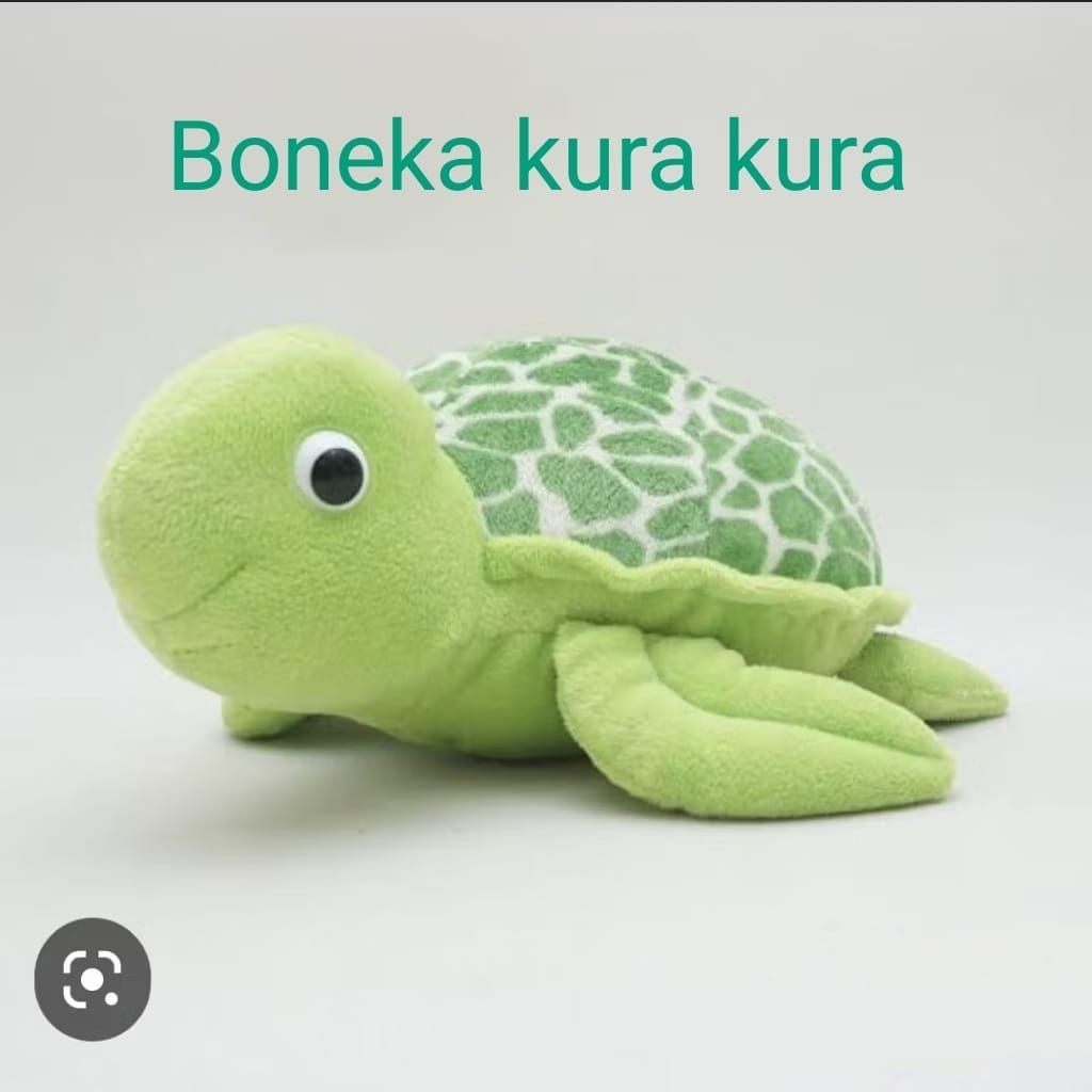 Boneka kura kura lucu lembut