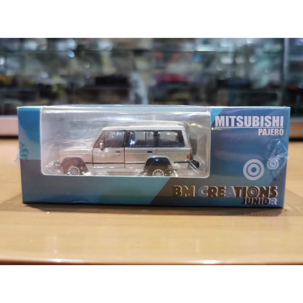 64 BM Creations Junior Mitsubisi Pajero 1st Generation Silver