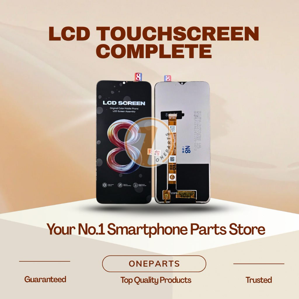 LCD TOUCHSCREEN REALME C3 5 5i 5s 6i OPPO A11 A8 NARZO 10A NARZO 20A  RMX1911 OPPO A11X A31 A5 2020 