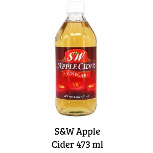

S&W Apple Cider Vinegar 473ml Original Kesehatan W/BUBBLE WRAP