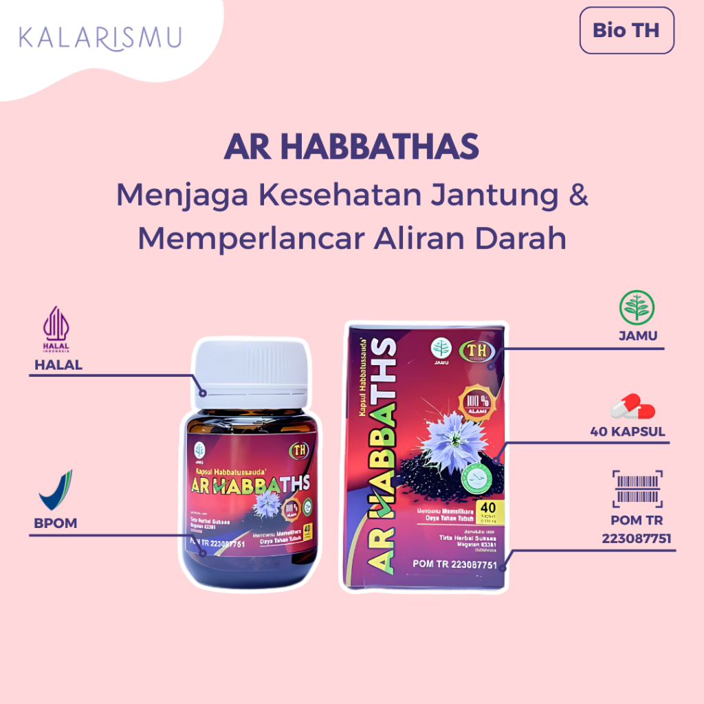 Bioth Ar Habbats Isi 40 Kapsul