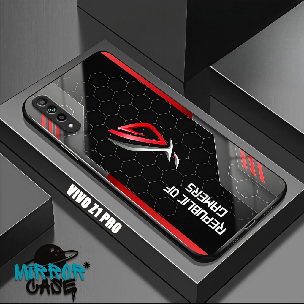 Softcase  Vivo Z1 Pro Casing Glossy Vivo Z1 pro Vivo 1951 1918 Case kaca - Kesing Kaca Kilau - Casin