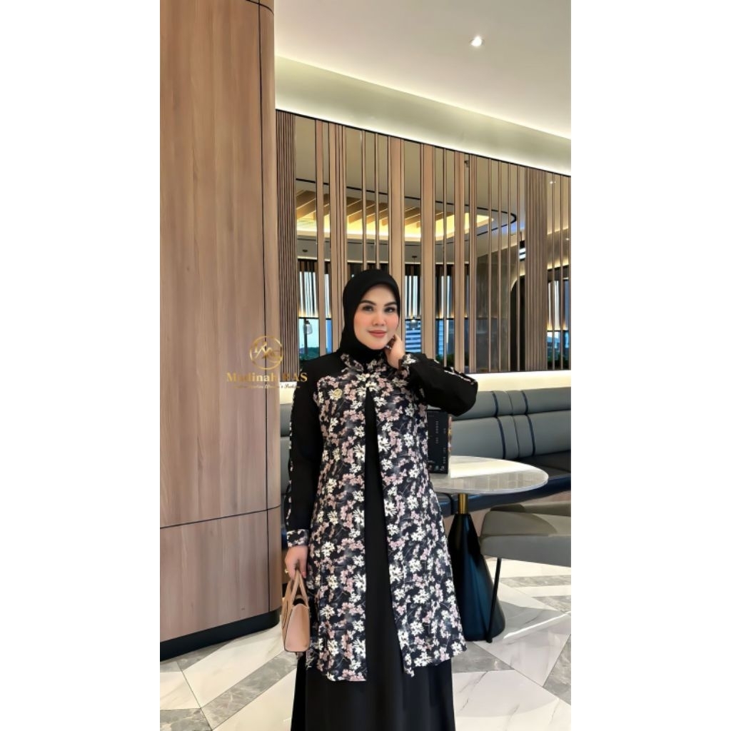 Eisha Dress - RAS || Gamis terbaru