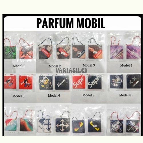 PARFUM MOBIL KERTAS PARFUM GANTUNG PENGHARUM RUANGAN