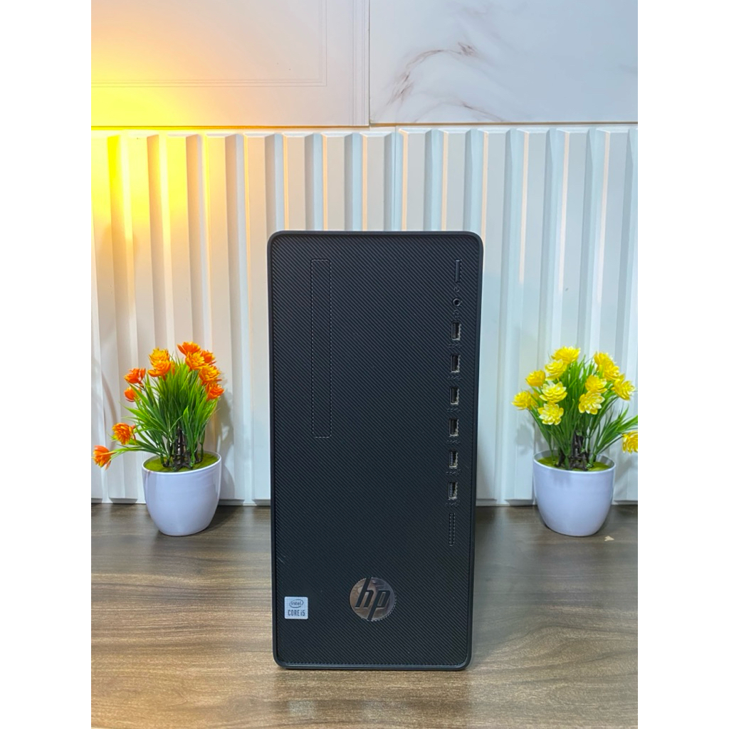 CPU HP 280 G6 PRO MICROTOWER INTEL CORE I5 10400 RAM 8GB SSD 256GB NVME LIKENEW