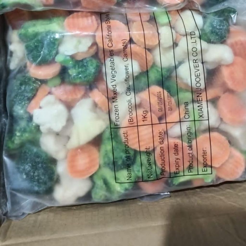 

Mix Vegetable California 1kg