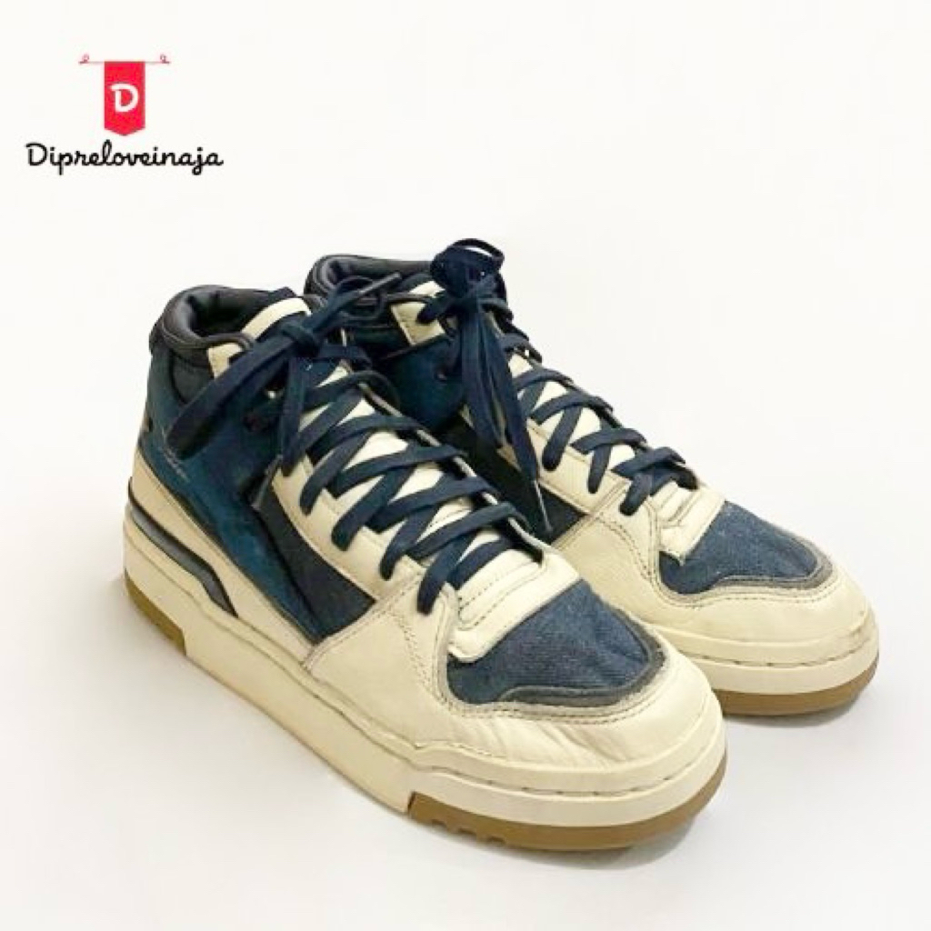 Adidas Forum Mid Navy white Preloved