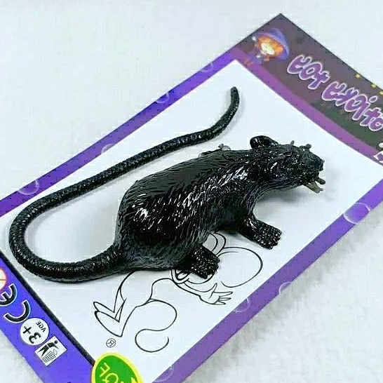 mainan tikus jelly tempel prank / mainan kucing / hewan jelly