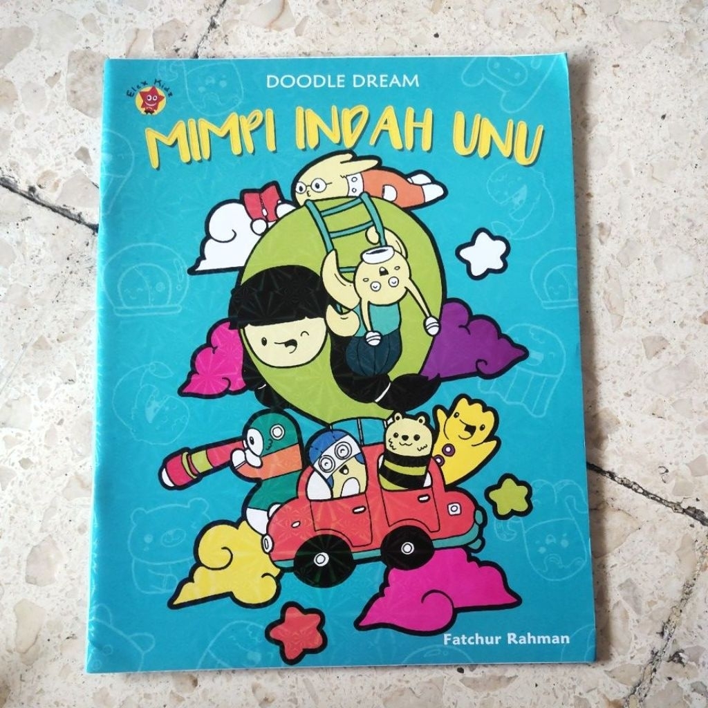 BUKU MEWARNAI ANAK / MIMPI INDAH UNU / PRODUK ASLI ORIGINAL