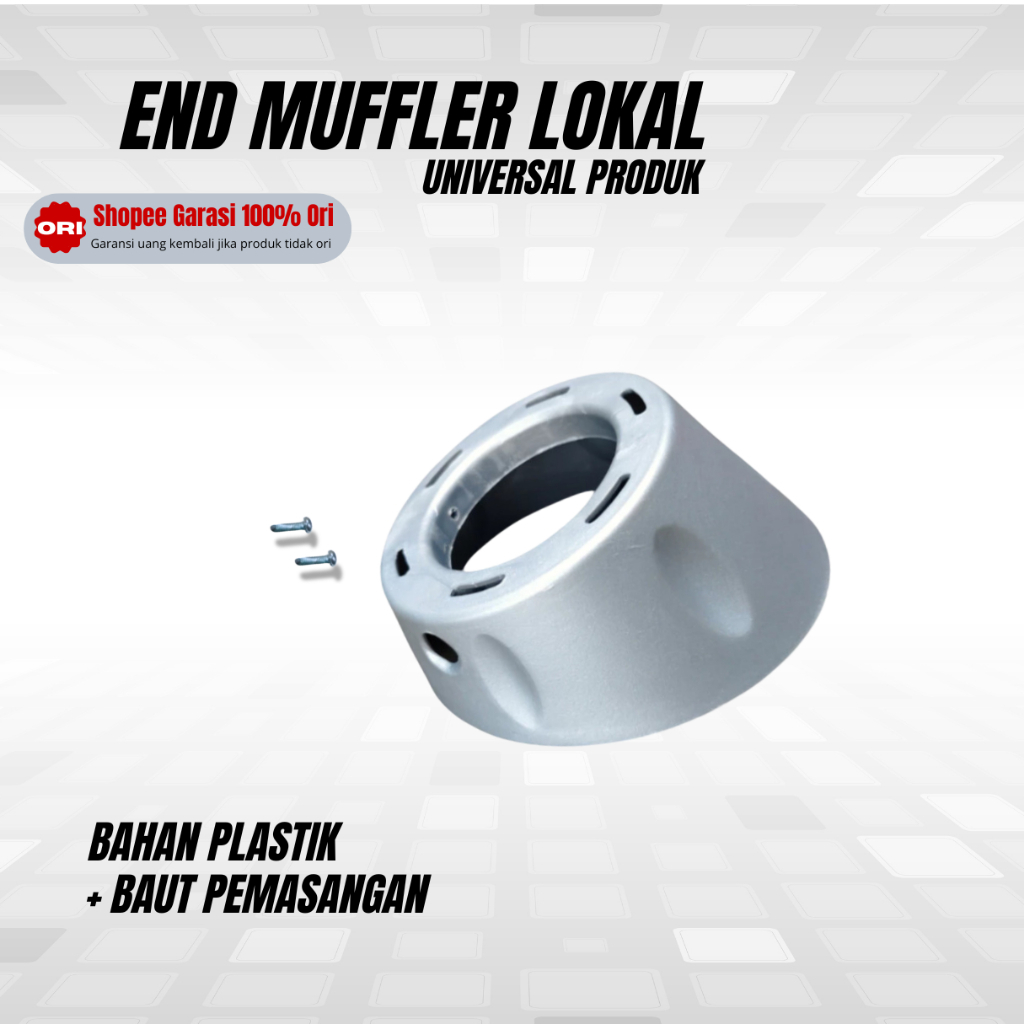 COD End Muffler Corong Knalpot Matic Universal Semua Jenis Motor