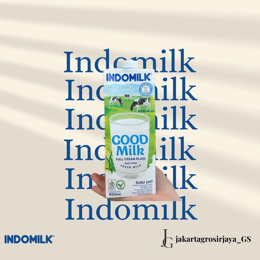 

Indomilk UHT Full Cream 1 LT | LITER | SELITER | 1000 ML PCS