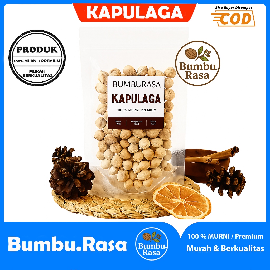 

Kapulaga Asli Kering Premium – Rempah Herbal Masakan & Minuman