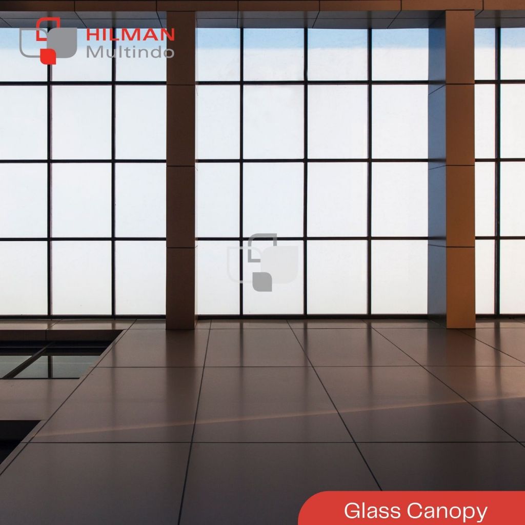 Kaca Kanopi - Clear Laminated Canopy - Custom Design