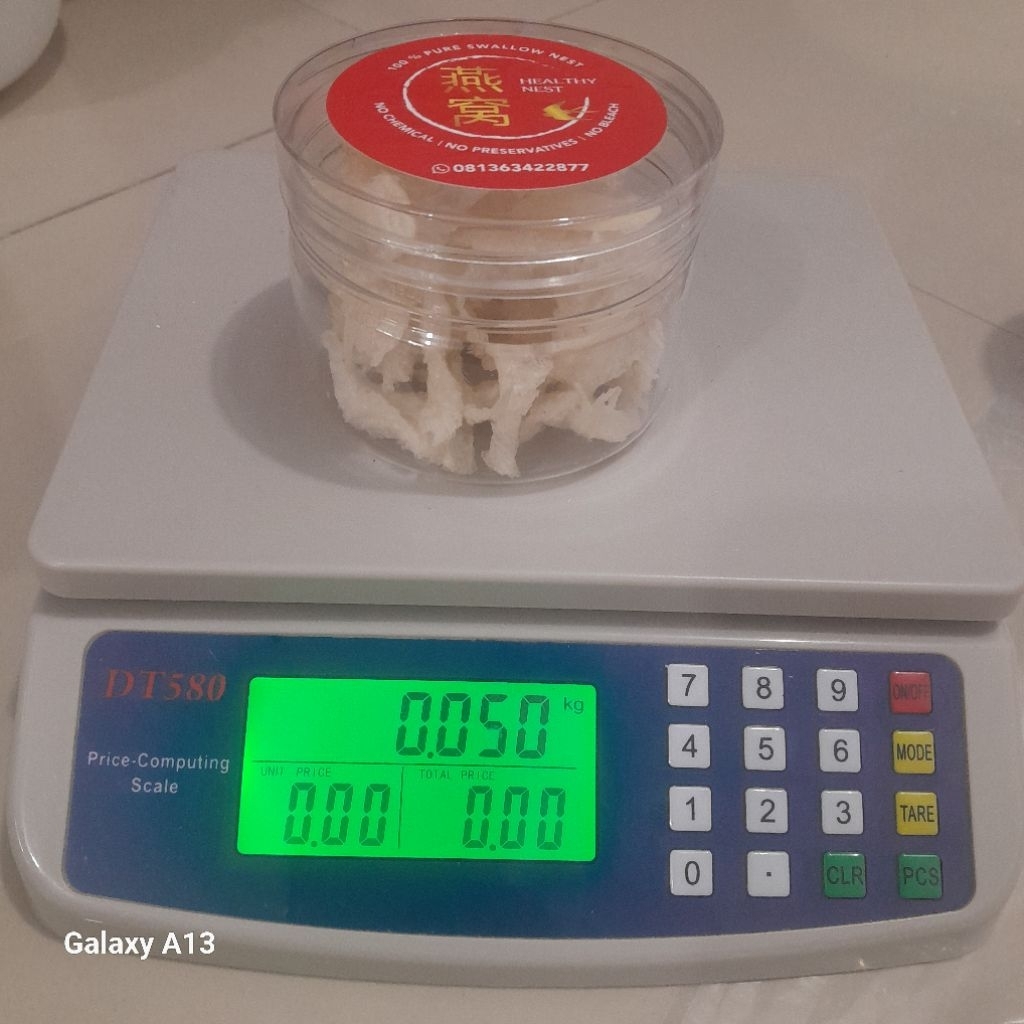 

sarung burung walet kakian isi 50gr / 1 kotak tanpa obat