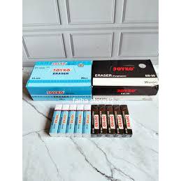 

SET 10 Pcs Joyko EB-30 Penghapus Pensil 30 Pcs Hitam Putih