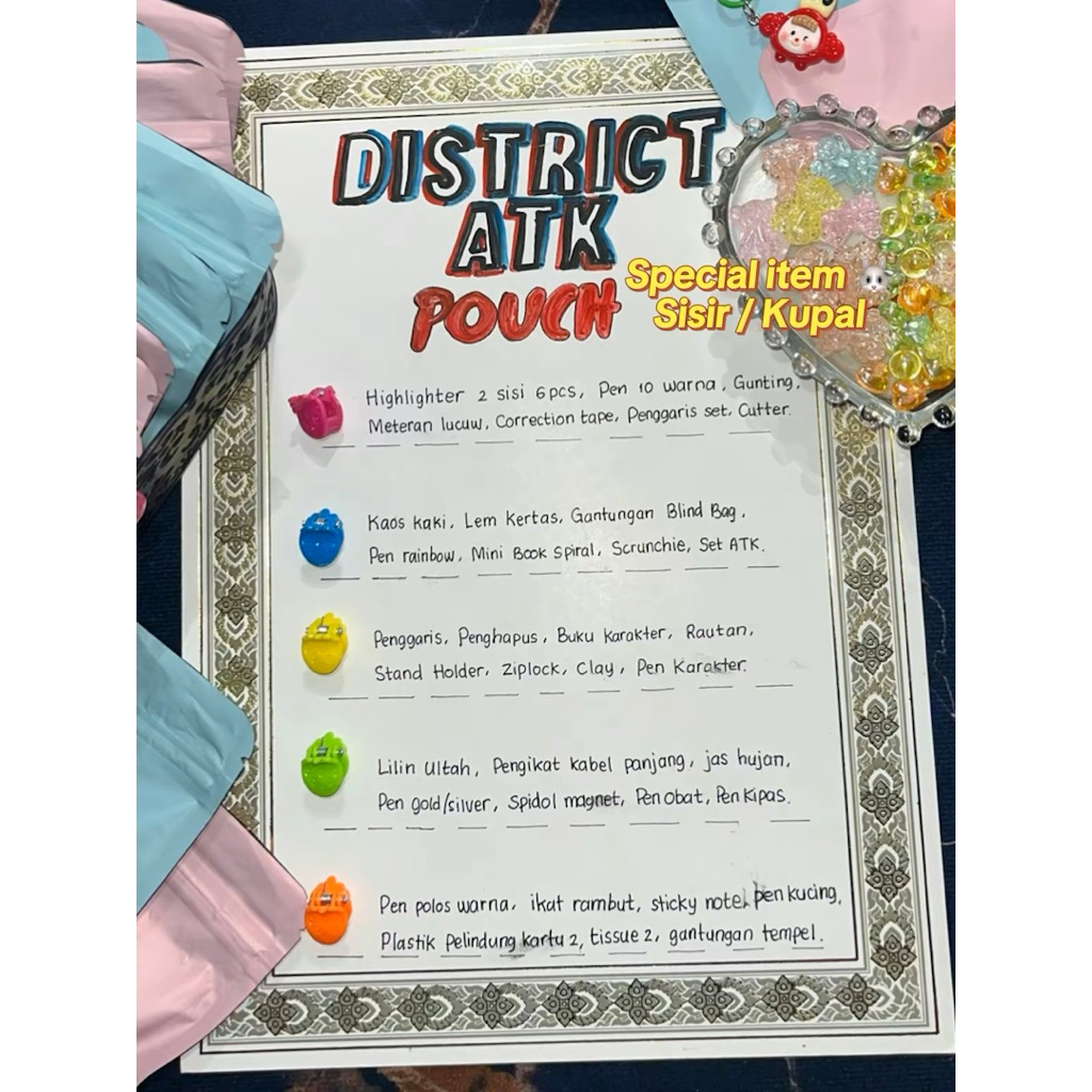 

RANDOMLY POUCH | ATK ACC | TERMURCE SEOLSHOP RAYA