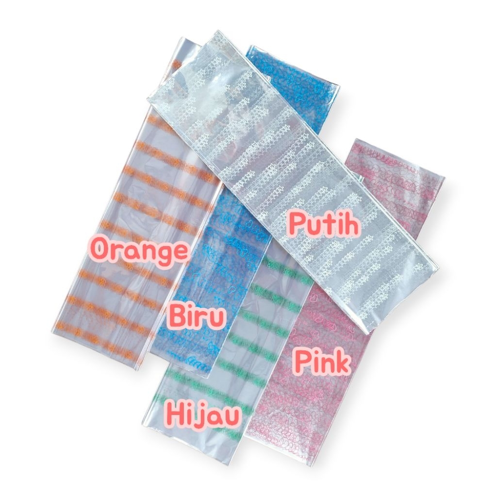 

isi 50 lembar plastik Parcel 75 x 85/plastik parsel/plastik lebaran/Plastik Kado Transparan Serbaguna