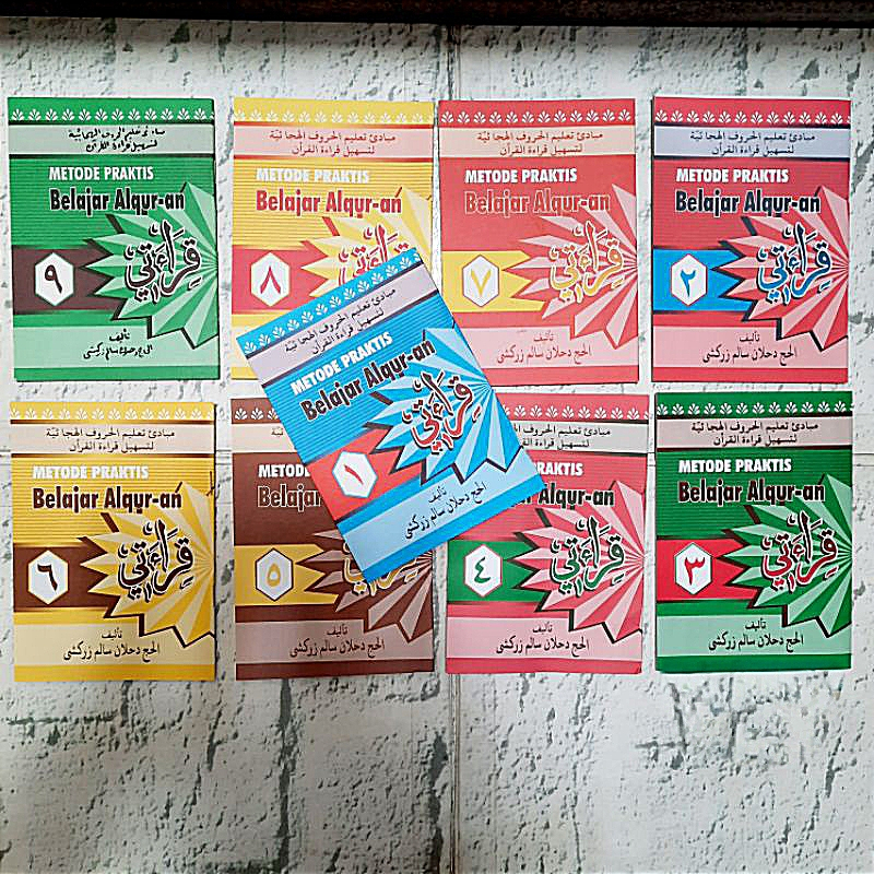 Buku Qiroati Lengkap Jilid 1–10 dan Bendel Jilid 1-5, 6-10 | Metode Praktis Belajar Al-Qur’an - Al A
