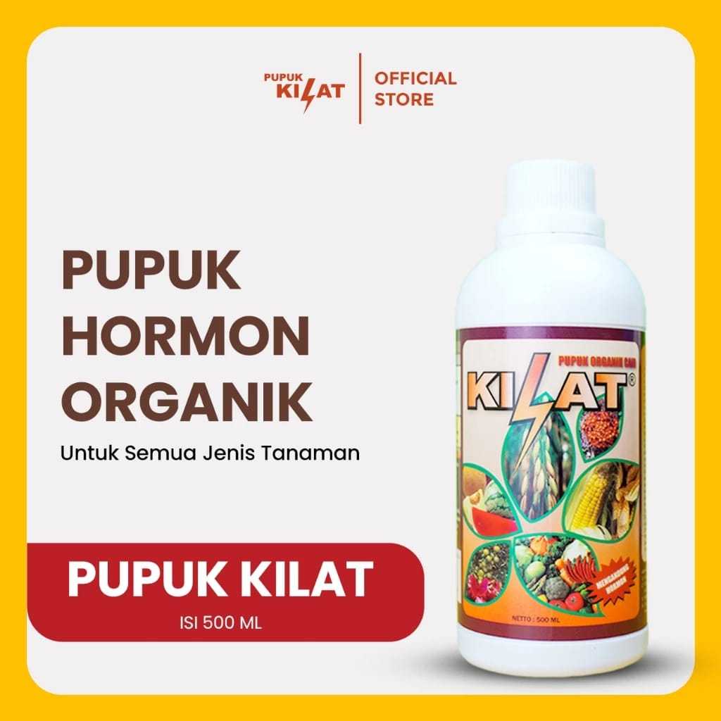[ PROMO ] PUPUK KILAT 1 LITER - Pupuk Organik Cair Hormon Kilat