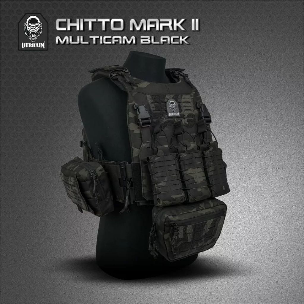 Body vest Durhaim Multicam Black Chitto Mark II
