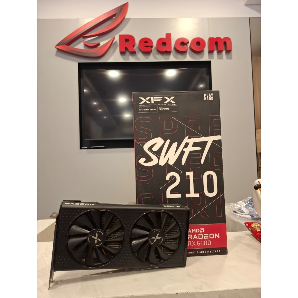 VGA AMD XFX Speedster SWFT 210 RX 6600 Core Gaming 8GB GDDR6 | VGA Second 2ND