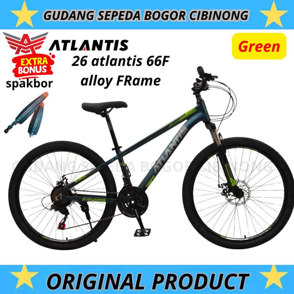 SEPEDA MTB 26 INCH ATLANTIS 66F ALLOY