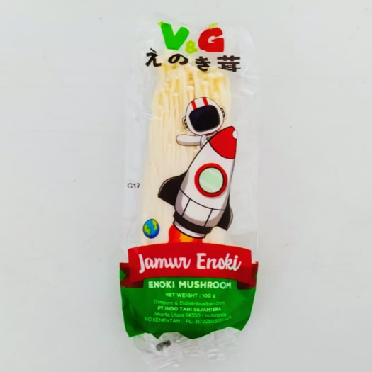 

Jamur Enoki Berat 100gr Enoki Mushroom