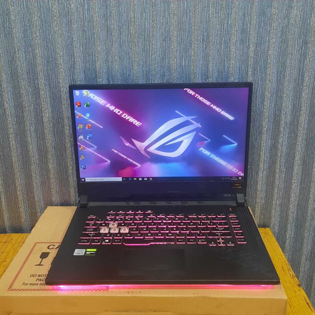 LAPTOP SECOND,Laptop Asus ROG Strix G512LI ( Republic Of Gamers ), Core i7-10750H, Gen 10th,Black