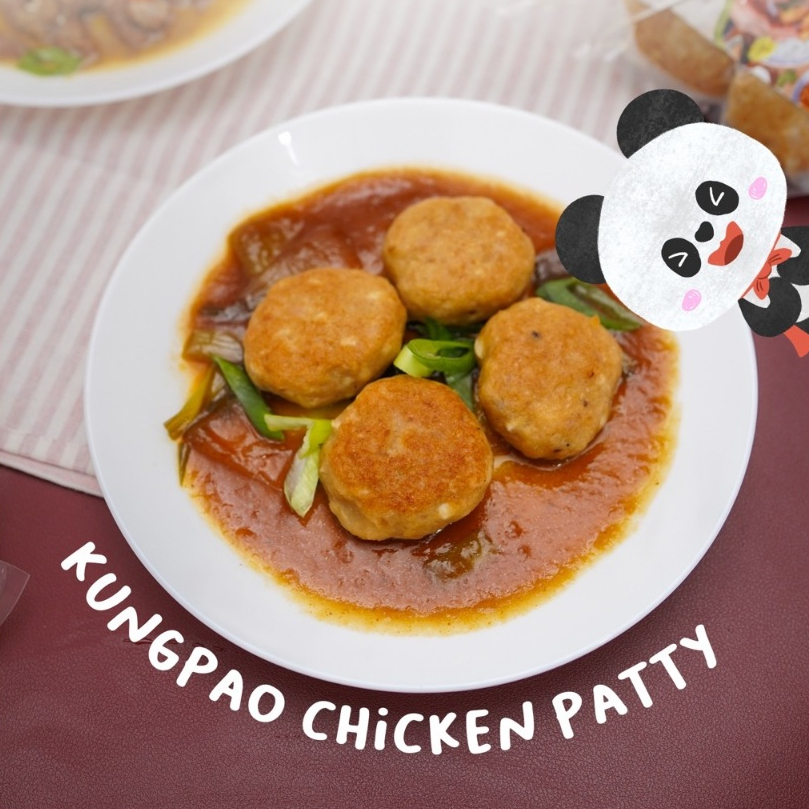 Kungpao Chicken Patty | Patty Ayam Kungpao by Kedai MPASI