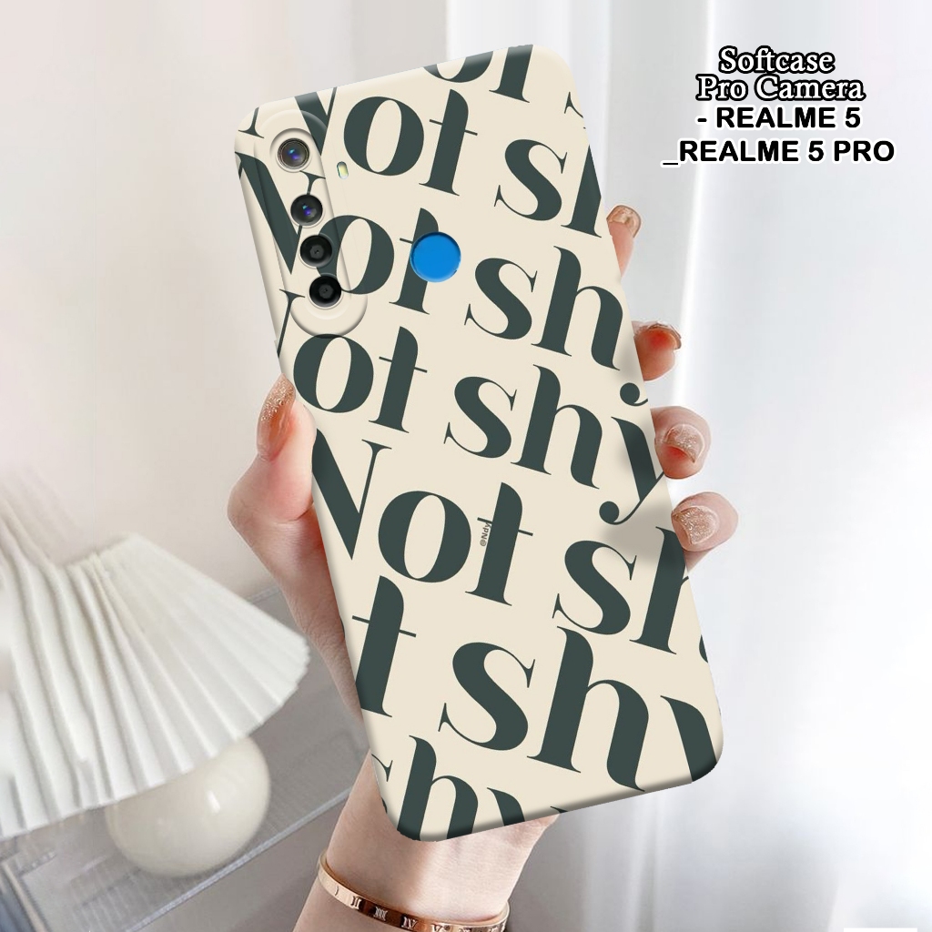 Softcase Realme 5 / 5 Pro - ORORA - Casing Realme 5 - Motif case Abstrak - Realme - Softcase Realme 