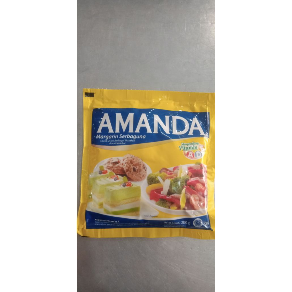 

Amanda Margarine Serbaguna 200g – Praktis & Bergizi