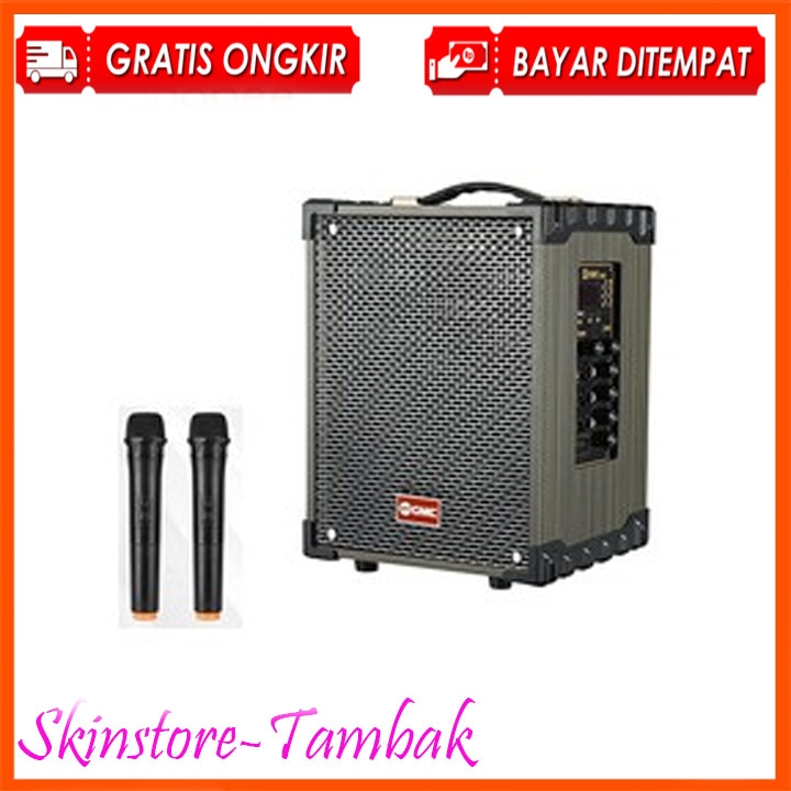 Promo Speaker GMC 899 P suara cetar membahana free mic 2 dan ada 2 lubang mic+colokan gitar