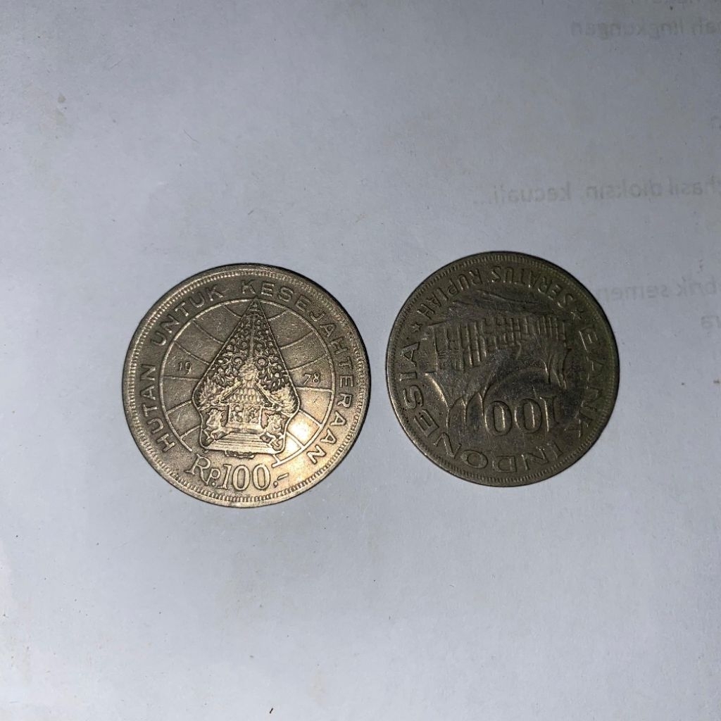 koin kuno Rp.100