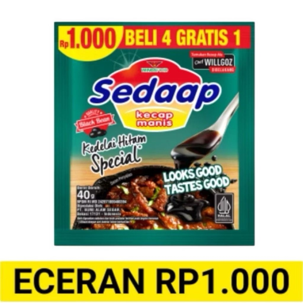 Kecap Sedaap Manis Kedelai Hitam Spesial