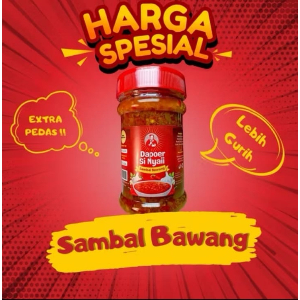 

Sambal Bawang xtra pedas