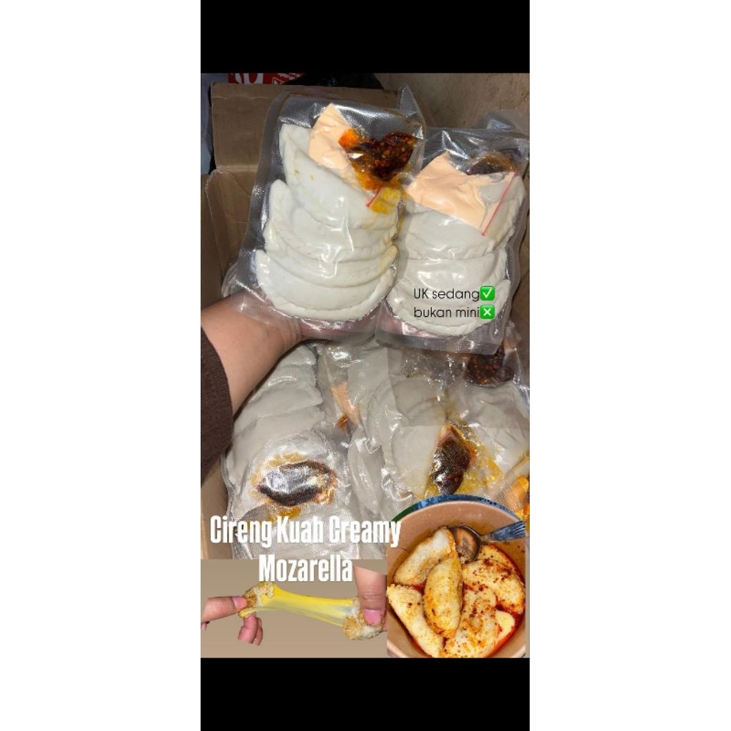 

cirengisimozarellakuahcreamy